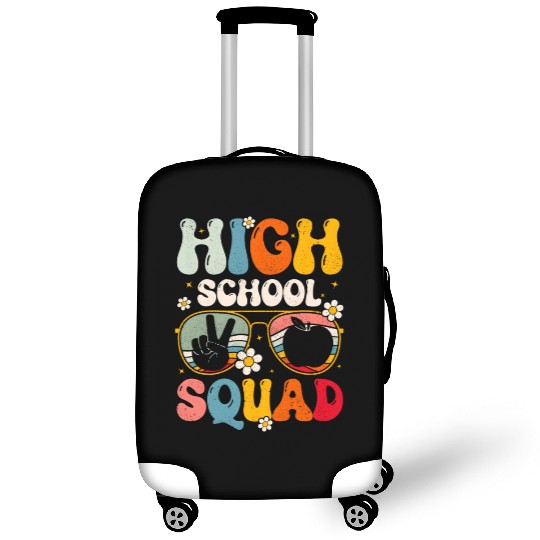 High School Squad High Teacher Student Back To Sch Luggage Covers