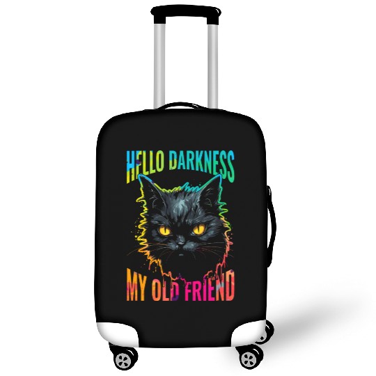 Hello Darkness My Old Friend Luggage Covers
