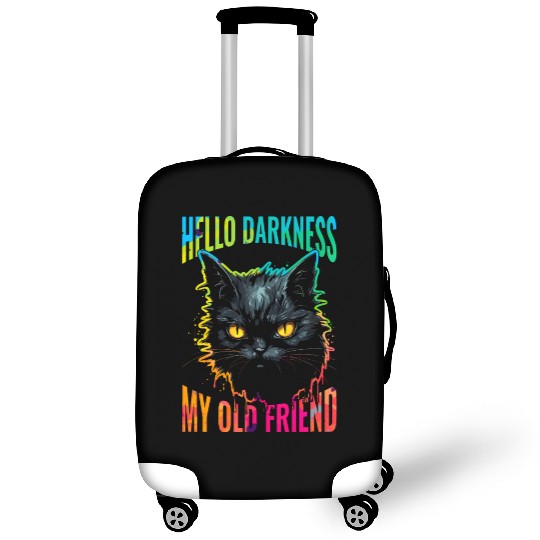 Hello Darkness My Old Friend Luggage Covers