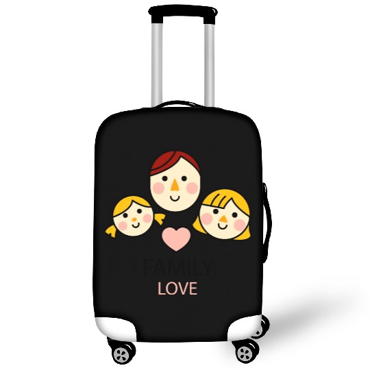 family love Luggage Covers