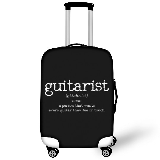 Guitar Player Gift Vintage Guitarist Luggage Covers