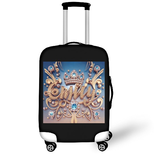 Emily With the crown Luggage Covers