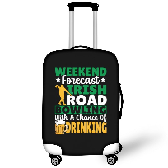 Weekend Forecast Irish Road Bowling Luggage Covers