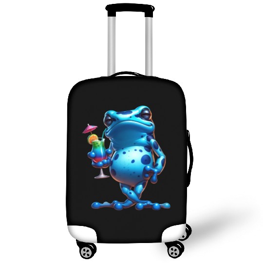 Poison dart frog Luggage Covers