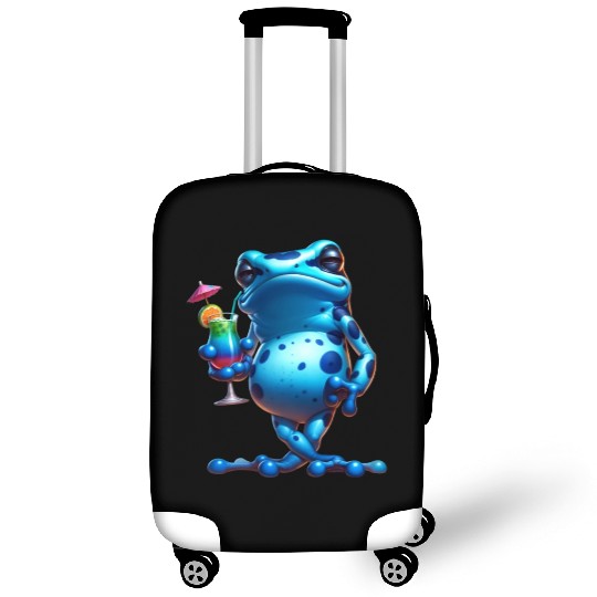 Poison dart frog Luggage Covers