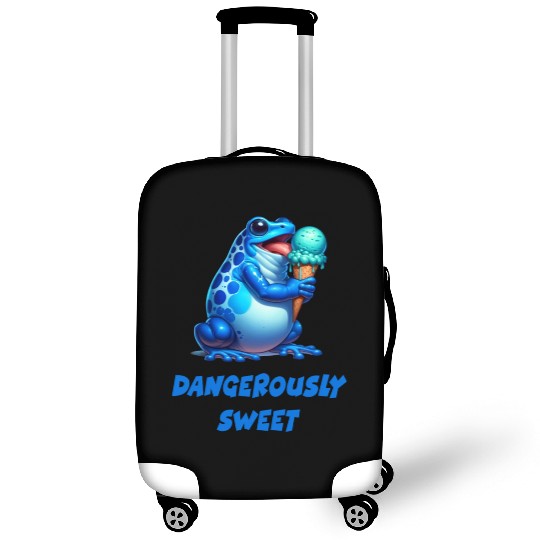 Poison dart frog Luggage Covers