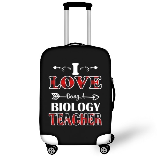 Biology Teacher love valentines day149 Luggage Covers