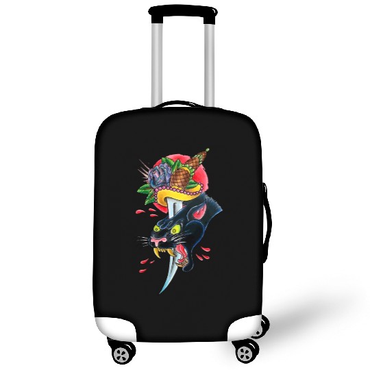 Angry Panther Luggage Covers