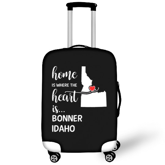 Bonner County Idaho Is Where My Heart Is Cool Gift Luggage Covers