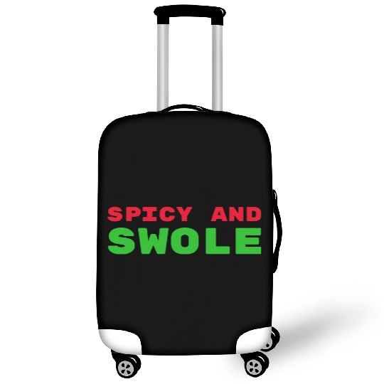 Spicy and Swole Avocado Gym Luggage Covers