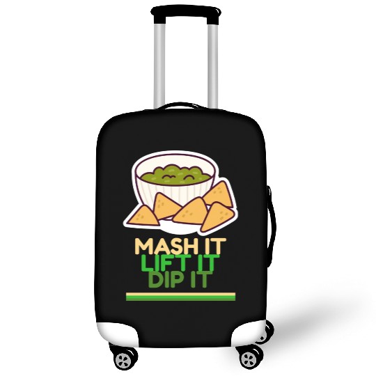 Mash it, Lift it, Dip it Avocado Gym Luggage Covers