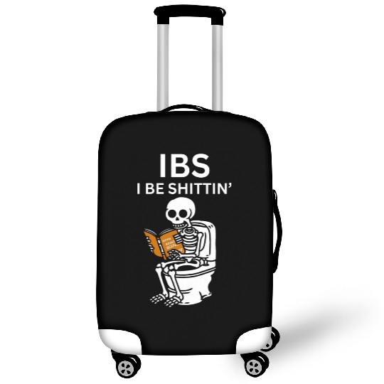 IBS I Be Shittin' Funny Skeleton Luggage Covers