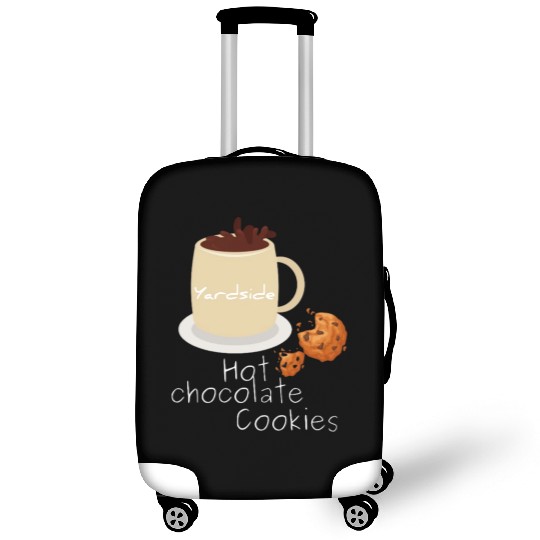 Drink Hot chocolate cookies Yardside font logo Luggage Covers