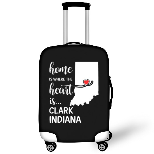 Clark County Indiana Is Where My Heart Is Cool Luggage Covers