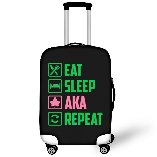 Eat Sleep AKA Repeat Alpha Kappa Alpha Womens Gift Luggage Covers