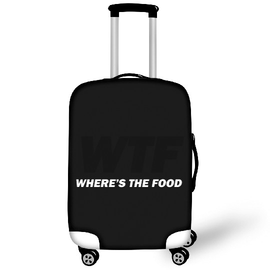 WTF (where's the food) Luggage Covers