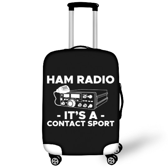 Ham Radio Its A Contact Sport Amateur Ham Radio Luggage Covers