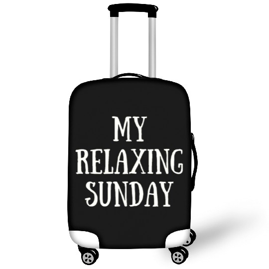 My Relaxing Sunday Luggage Covers
