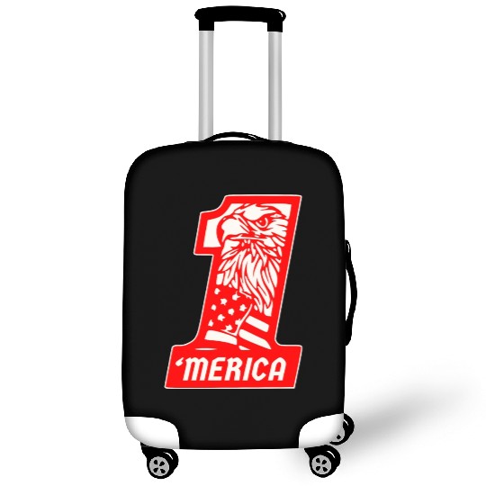 ‘Merica Eagle #1 © WhiteTigerLLC.Com Luggage Covers