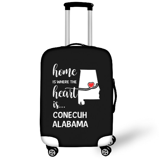 Conecuh County Albm Is Where My Heart Is Cool Luggage Covers