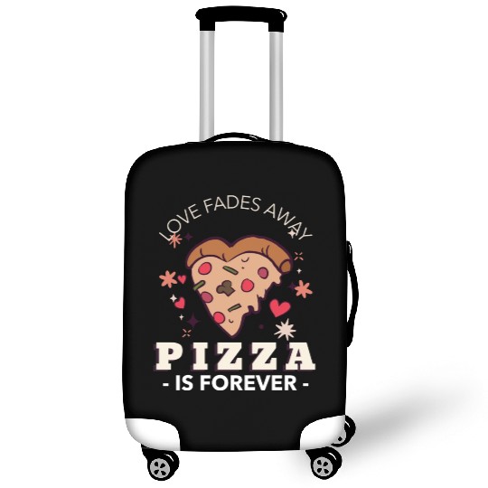 Pizza Is Forever Valentines Graphic Luggage Covers