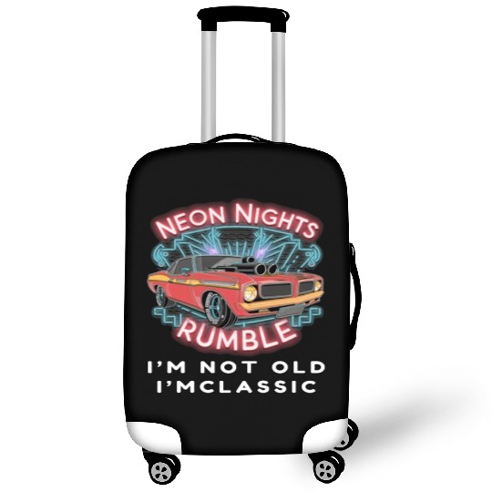 Statement of Classic Confidence Apparel- Hot Rod Luggage Covers