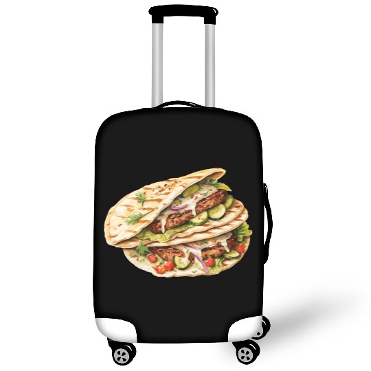 Greek Gyros With Tzatziki Sauce Luggage Covers