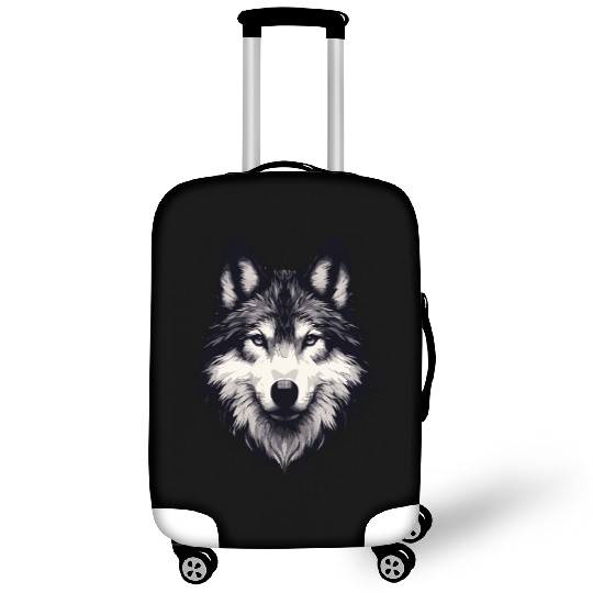 Mystic Alpha Wolf Luggage Covers
