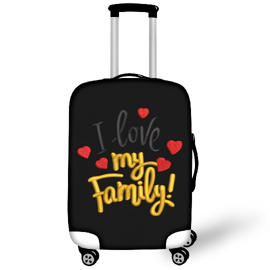 I love my family Luggage Covers