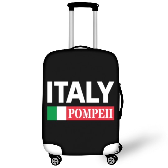 Italy Flag Pompeii Conservation Volcanic Eruption Luggage Covers