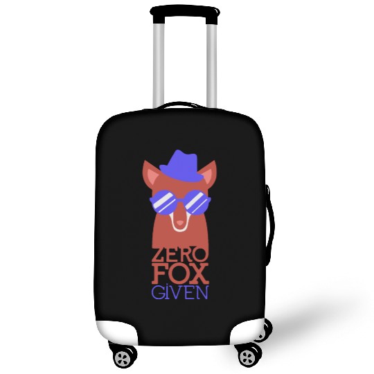 Zero Fox Given - Hilarious Fox Luggage Covers