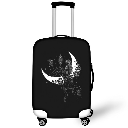 Fairy Fairycore Moon Crescent Moon Luggage Covers