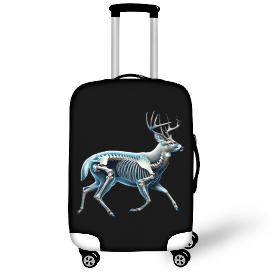 Deer Skeleton Anatomy Luggage Covers