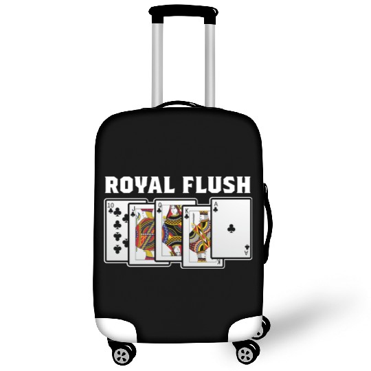 Royal Flush Gambler Or Card Player Gift Luggage Covers