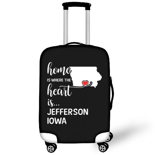 Jefferson County Iowa Is Where My Heart Is Gift Luggage Covers