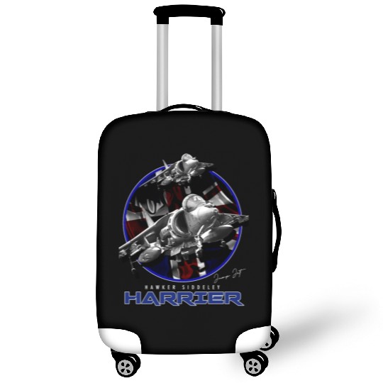 Harrier Jump Jet Royal Air Force Fighterjet Luggage Covers