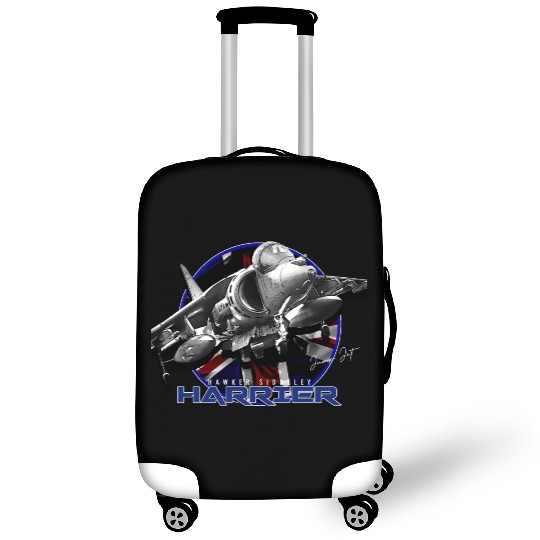 Harrier Jump Jet Royal Air Force Fighterjet Luggage Covers