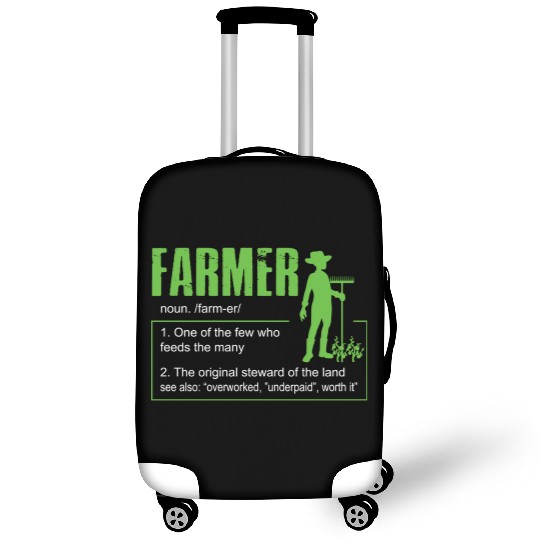 Farm Farmer Definition Luggage Covers