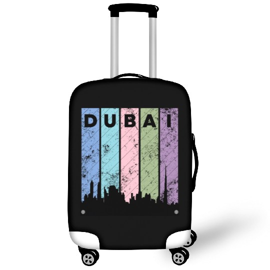 Dubai Love City Luggage Covers