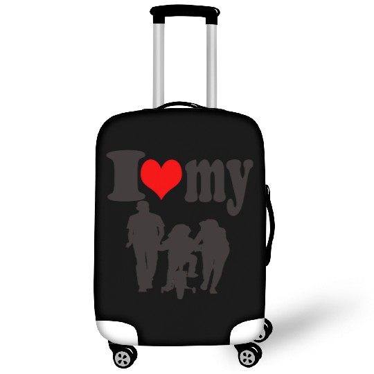 Family love Luggage Covers