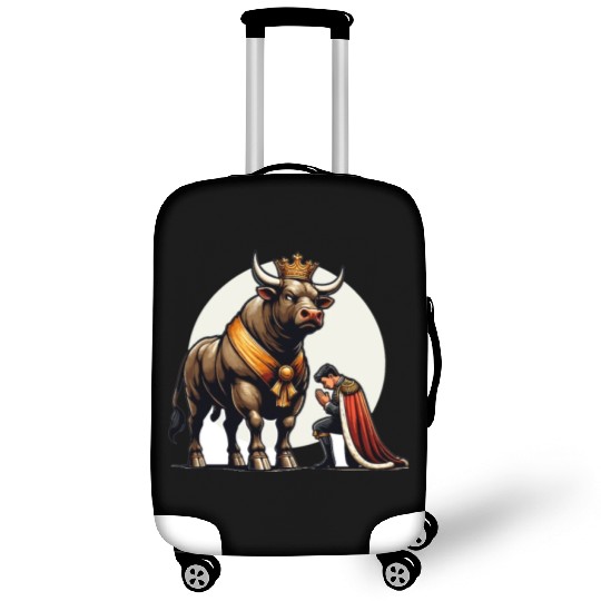 Rodeo Bull Riding Livestock Show Farmer Cattle Luggage Covers
