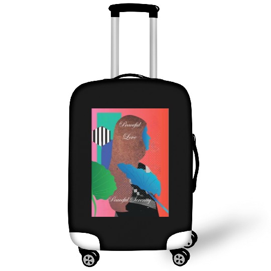 Peaceful Love, Peaceful Serenity Luggage Covers