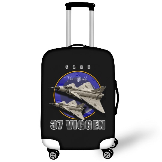 Saab 37 Viggen Swedish Multi Combat Aircraft Luggage Covers