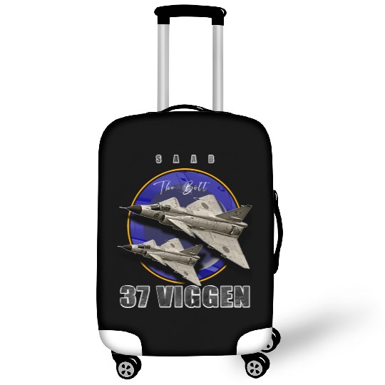 Saab 37 Viggen Swedish Multi Combat Aircraft Luggage Covers
