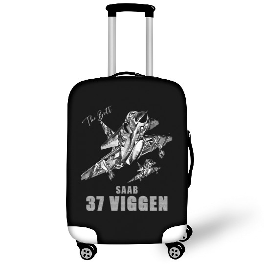 Saab 37 Viggen Swedish Multi Combat Aircraft Luggage Covers