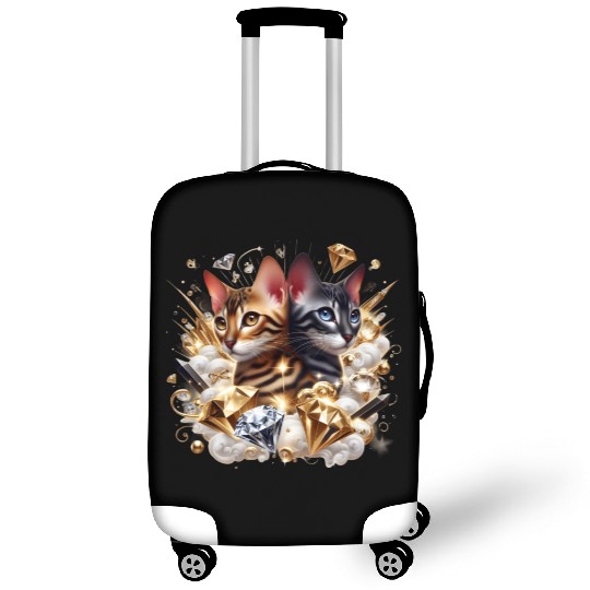 Fabulous Bengal Kittens Luggage Covers