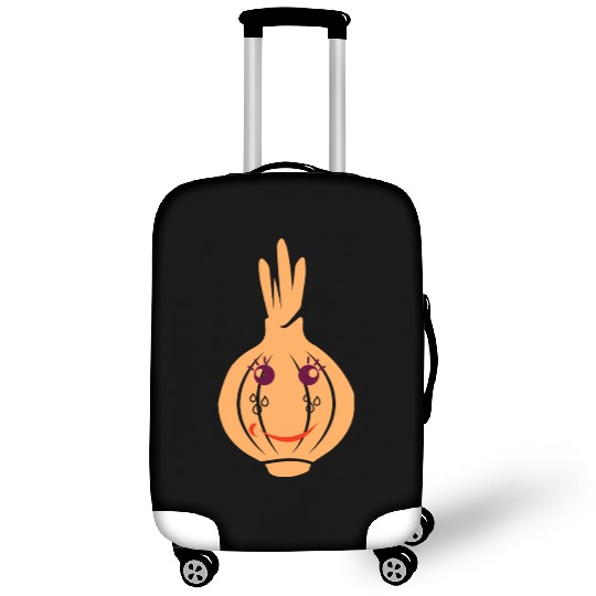 Onion Face Luggage Covers