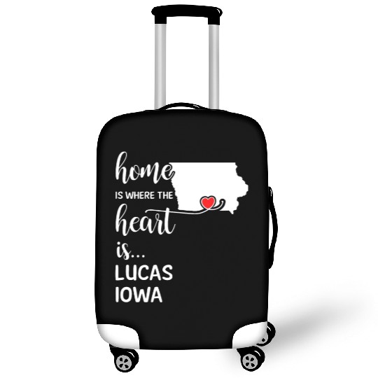 Lucas County Iowa Is Where My Heart Is Gift Luggage Covers