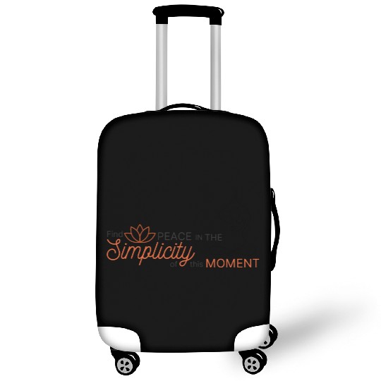 Peaceful Lotus Mandala Design Luggage Covers