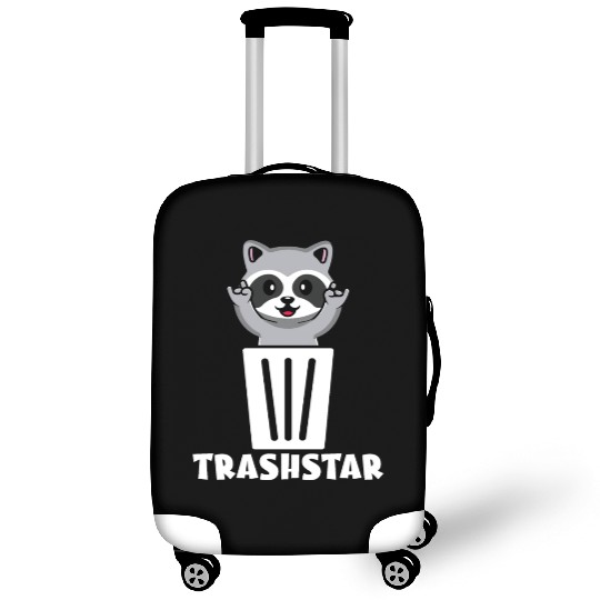 Trashstar Funny Raccoon Luggage Covers